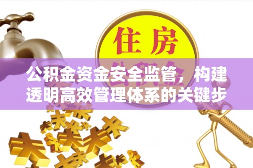 烈山公积金资金安全监管，构建透明高效管理体系的关键步骤